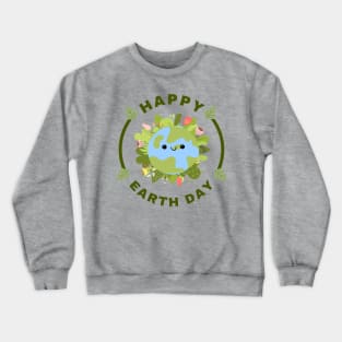 Happy Earth Day April 22 2024 Crewneck Sweatshirt